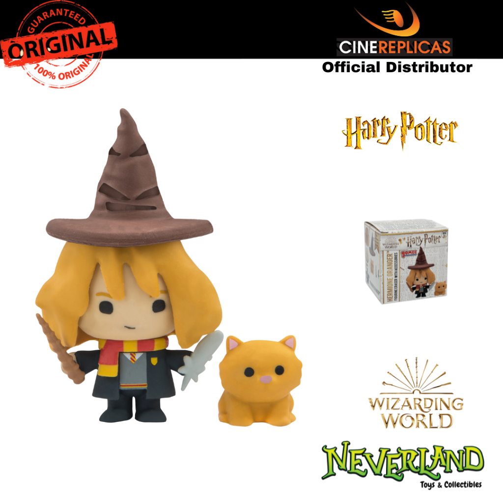 (Cinereplicas) Harry Potter Gomee Hermione Eraser Figurine Series 1 Wizarding World