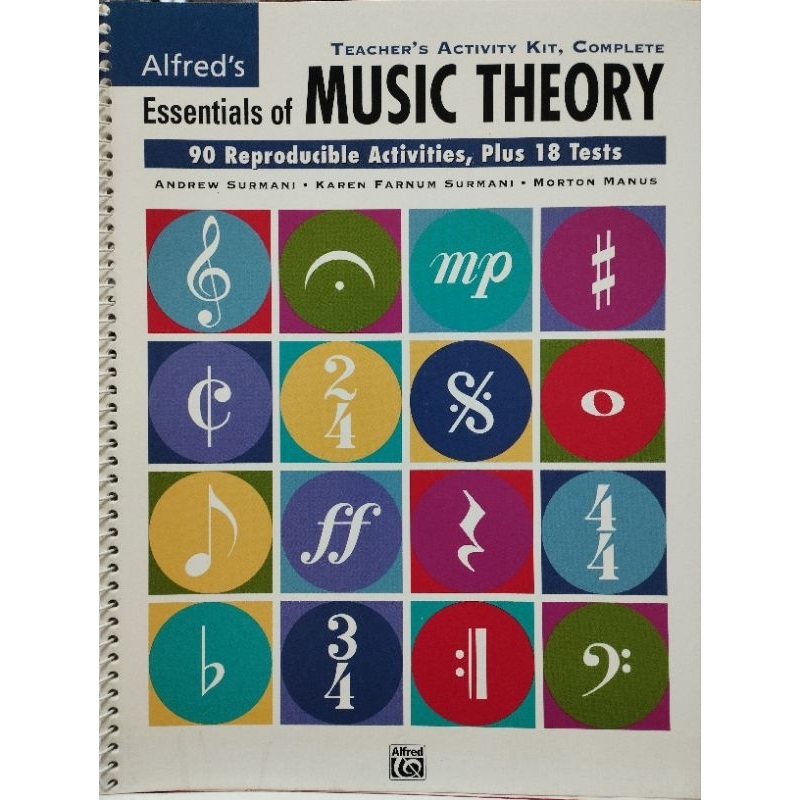 ESSENTIALS OF MUSIC THEORY TEACHER ACTIVITY KIT COMPLETE/038081291093ลดราคาปกหน้าเก่า
