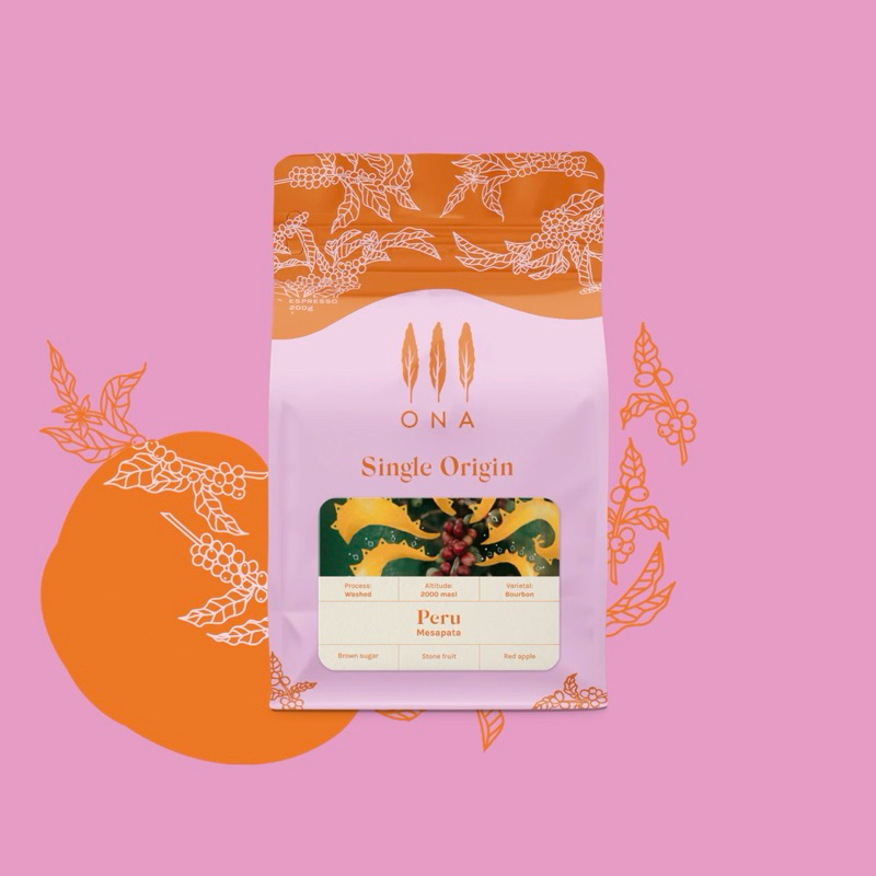 [พร้อมส่ง] ONA COFFEE - Peru Mesapata, Washed