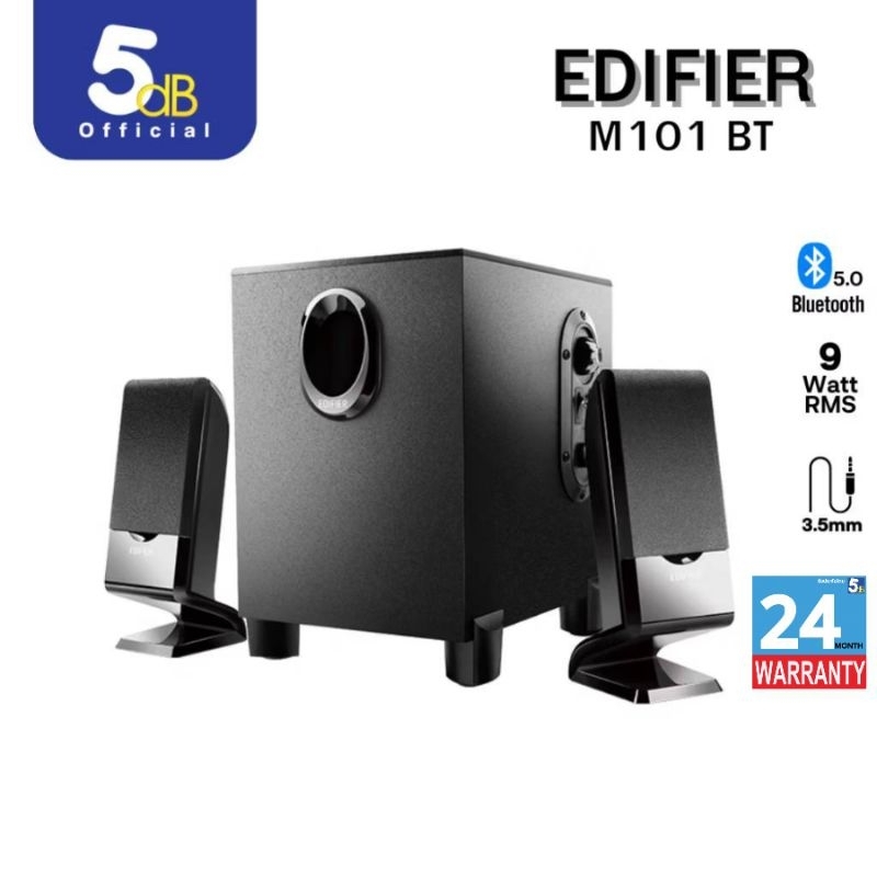 EDIFIER M101BT ลำโพงคอมพิวเตอร์ 2.1ch รับประกันศูนย์ไทย 24เดือน