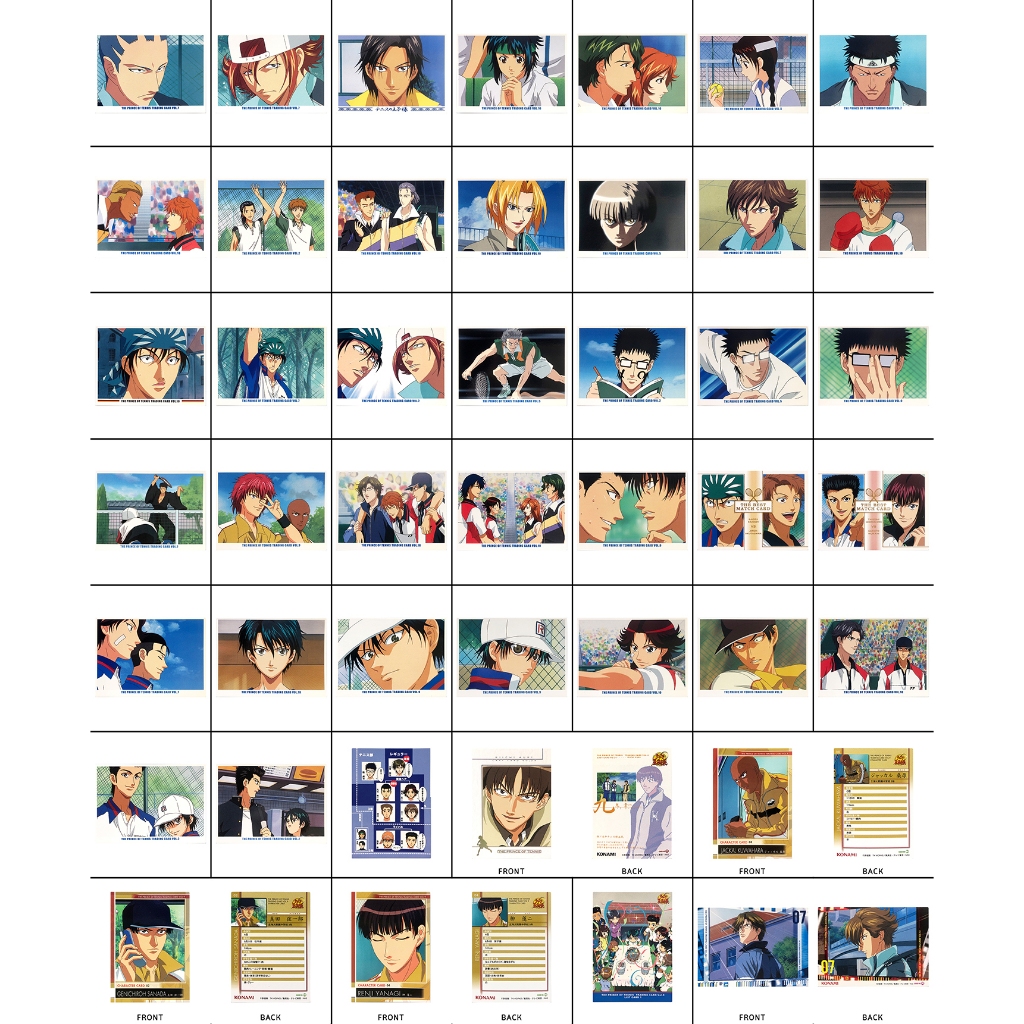 [ The Prince of Tennis - เจ้าชายลูกสักหลาด ] การ์ด : เรียวมะ ฟูจิ เทะสึกะ อาโตเบะ คิคุมารุ ไคโด โมโมชิโระ บุนตะ ฯลฯ