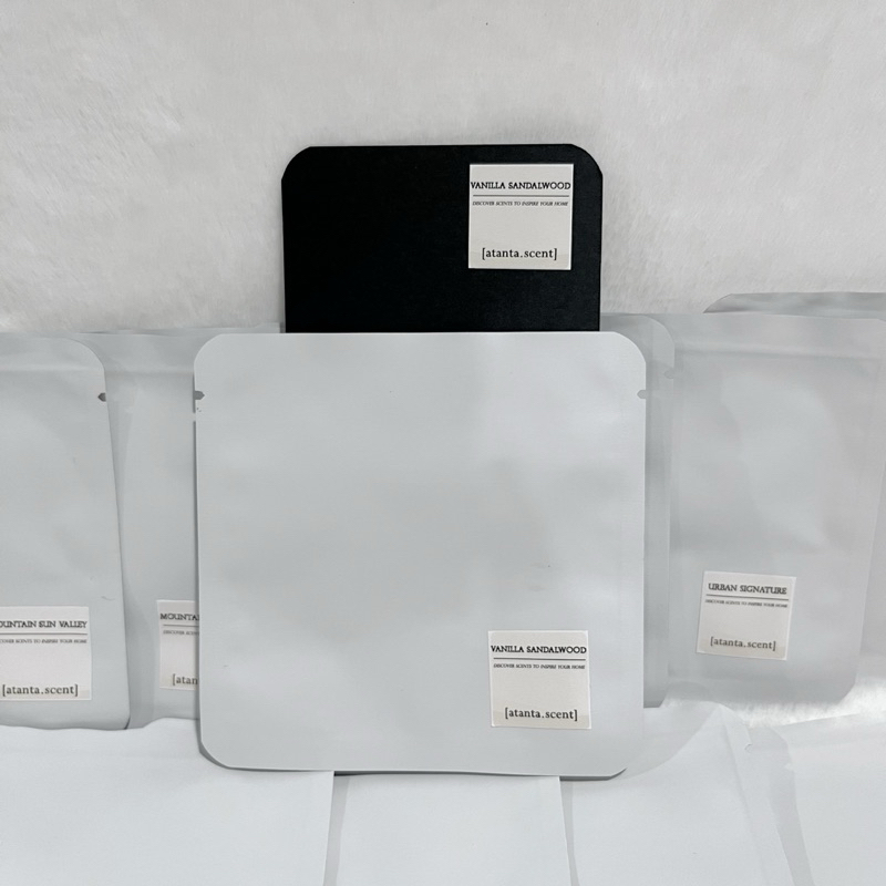 TESTER - แผ่นหอม สำหรับทดลองกลิ่น กลิ่นทดลอง (เทสเตอร์) - ตัวอย่างกลิ่นน้ำหอมบ้าน [atanta.scent]