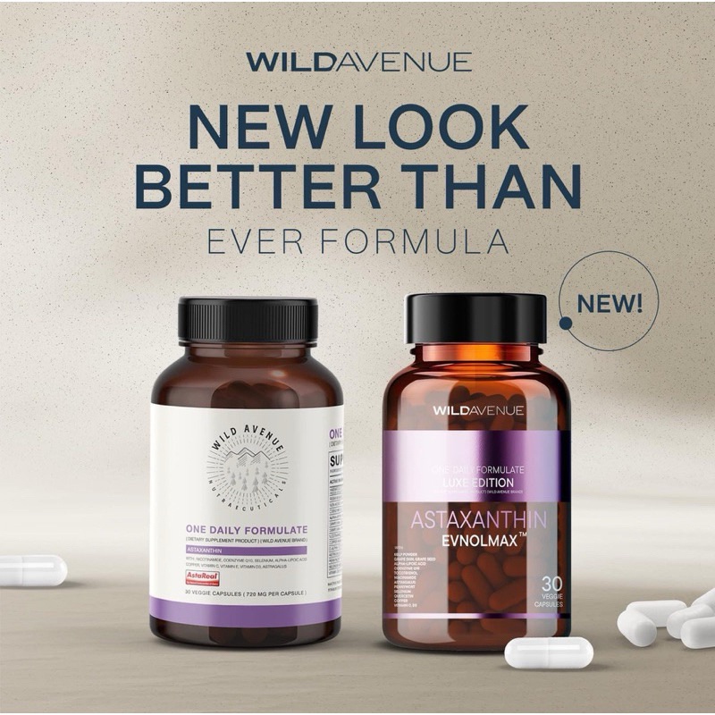 WILD AVENUE : ONE DAILY FORMULATE 30 แคปซูล ทานได้ 1 เดือน