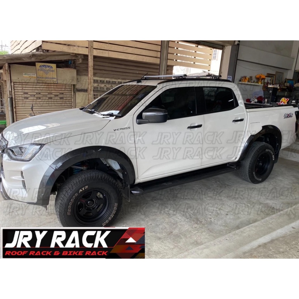 Dmax Vcross 2019-2024 ชุดขาจับตัวรถ พร้อมคานขวาง JRY Rack คานแร็ค แร็คหลังคา