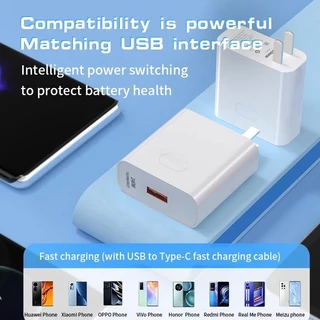 หัวชาร์จ typ c หัวชาร์จเร็ว อแดปเตอร์ 120w 240W 380W รองรับชาร์จเร็ว เหมาะสำหรับ:OPPO VIVO iP REALME