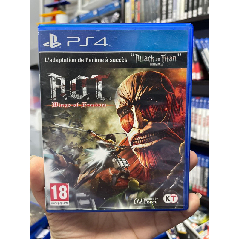 แผ่น PS4 เกม ATTACK ON TITAN [ AOT ] [ มือ 2 ] มีสต็อคพร้อมส่ง!!!