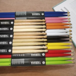 5A / 7A ไม้กลองไม้ 2 ชิ้น ไม้กลองมืออาชีพ มีหลายสี