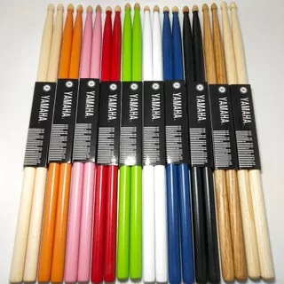 5A / 7A ไม้กลองไม้ 2 ชิ้น ไม้กลองมืออาชีพ มีหลายสี