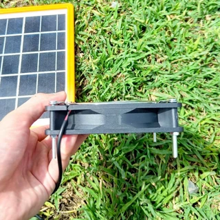 พัดลมระบายความร้อน โซล่าเซลล์ Ventilation solar cell