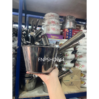 กระบวยตักสแตนเลส ขันตักอาหารสแตนเลส ขันตักโจ๊ก กระบวยโจ๊ก มา…