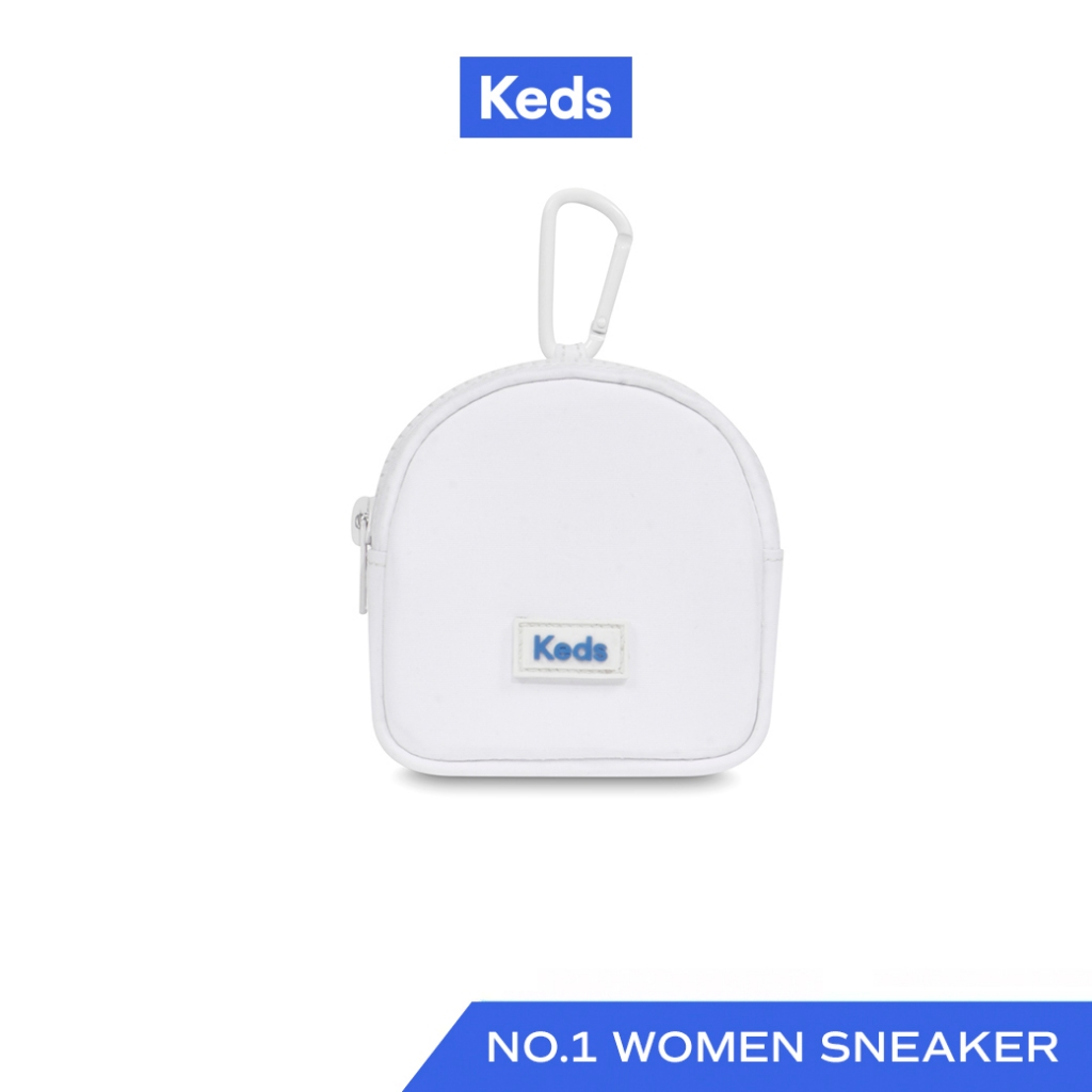 KEDS กระเป๋า รุ่น MINI POUCH CHARM สีขาว ( KS24ACB02002 )