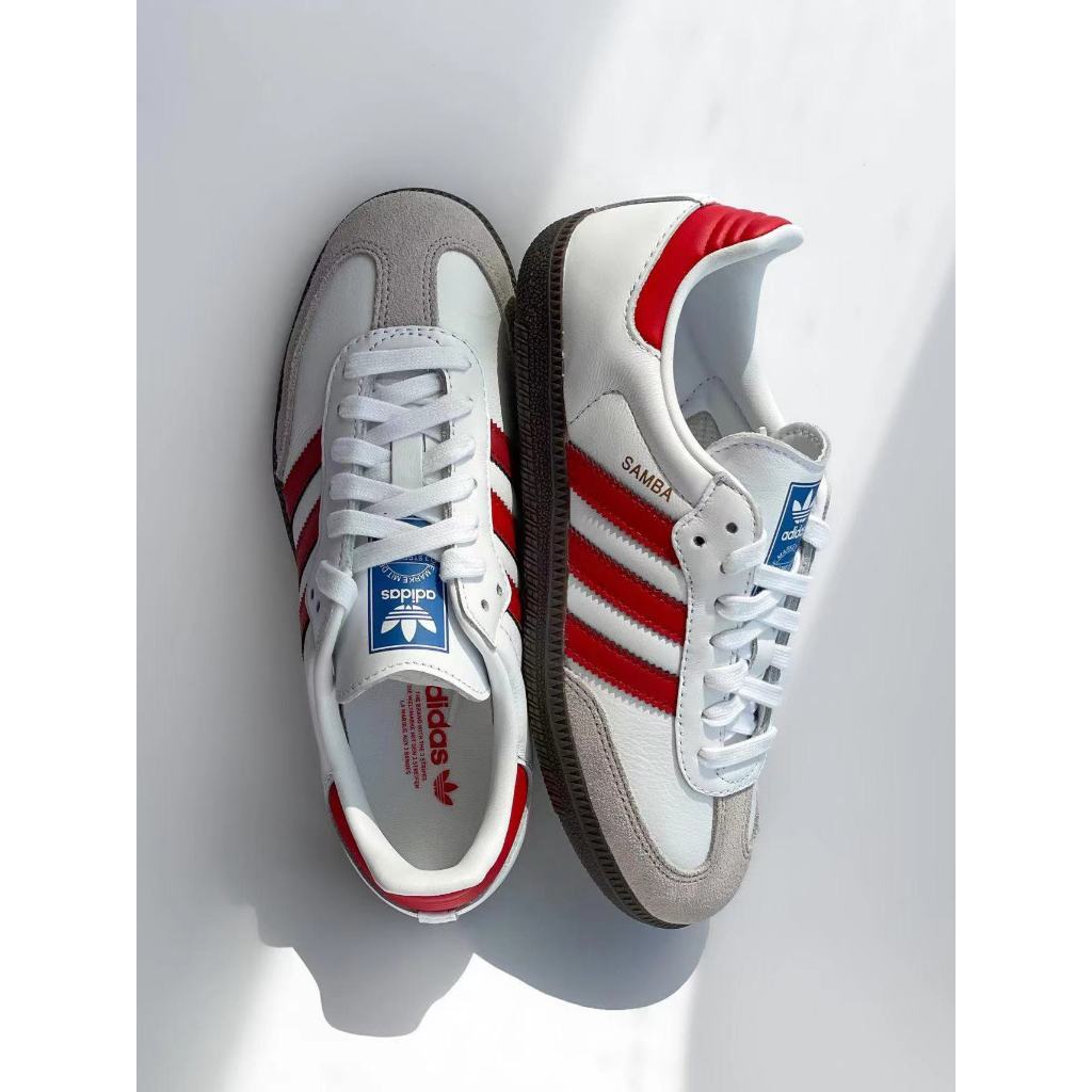 ❤ ของแท้100% รองเท้าผ้าใบ❤ ADIDAS ORIGINALS SAMBA OG B75806.B75807.ID2055.ID0478.IG5932.IE5836.IG1024.IG1025 sneakers