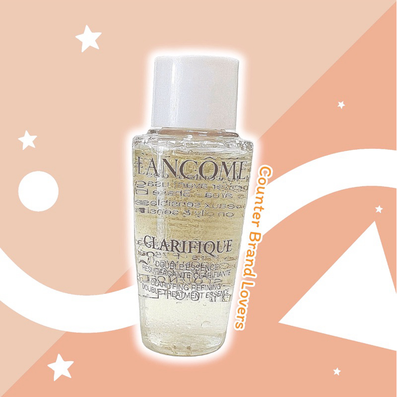 สูตรใหม่! ฉลากไทย ของแท้ % ผลิต 01/24 Lancome Clarifique Double Treatment Essence 10ml