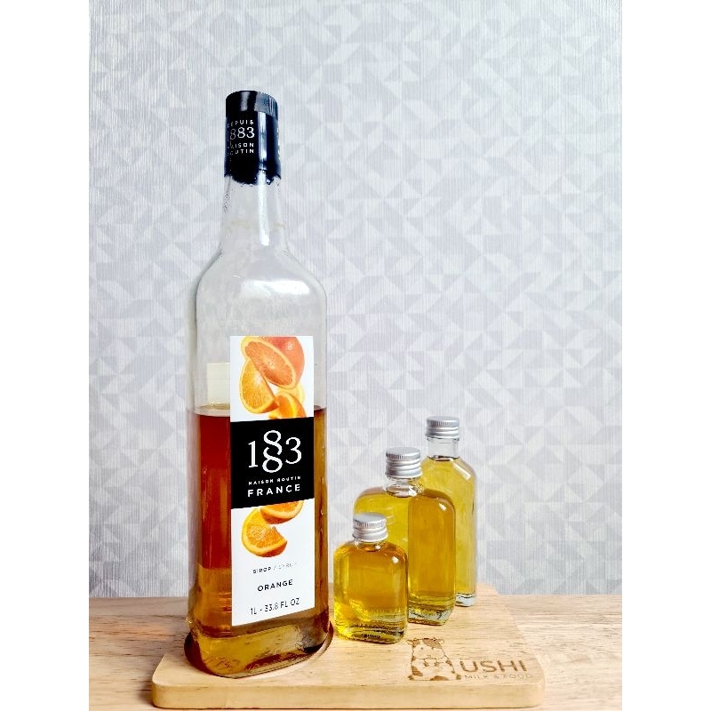 ไซรัปกลิ่นส้ม Orange [> แบ่งขาย <] แบรนด์ 1883 Syrups made in France 🇨🇵