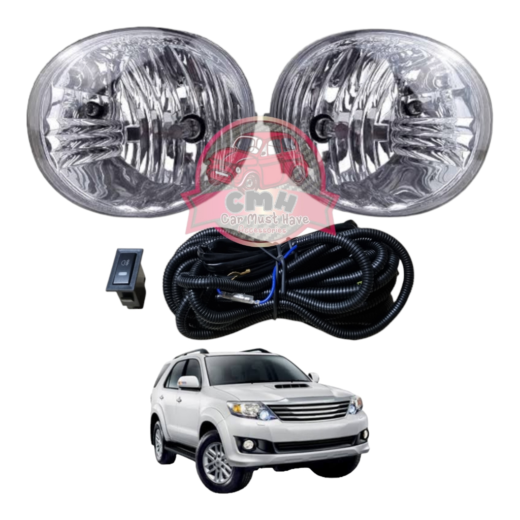 ไฟ​ตัด​หมอก​ ไฟ​สปอร์ตไลท์​ TOYOTA​ FORTUNER​ 2011 2012 2013 2014 2015 โตโยต้า ฟอร์จูนเนอร์