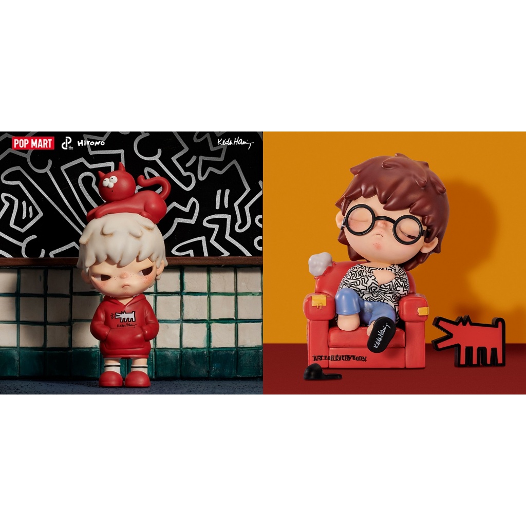 พร้อมส่ง Hirono x Keith Haring Figure ของแท้ By Popmart