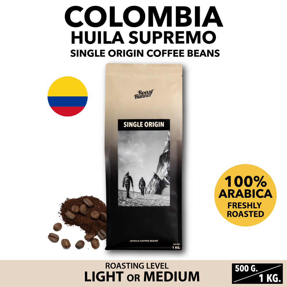 เมล็ดกาแฟ COLOMBIA SINGLE ORIGIN [เลือกระดับการคั่วได้]