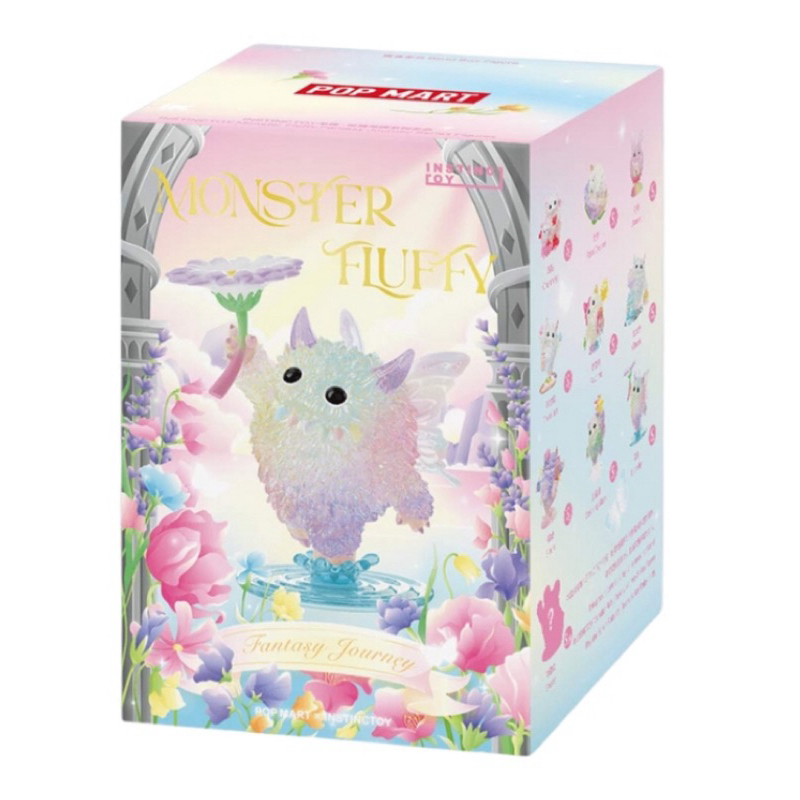 (พร้อมส่งแบบระบุตัว) POP MART INSTINCTOY Monster Fluffy Fantasy Journey Series