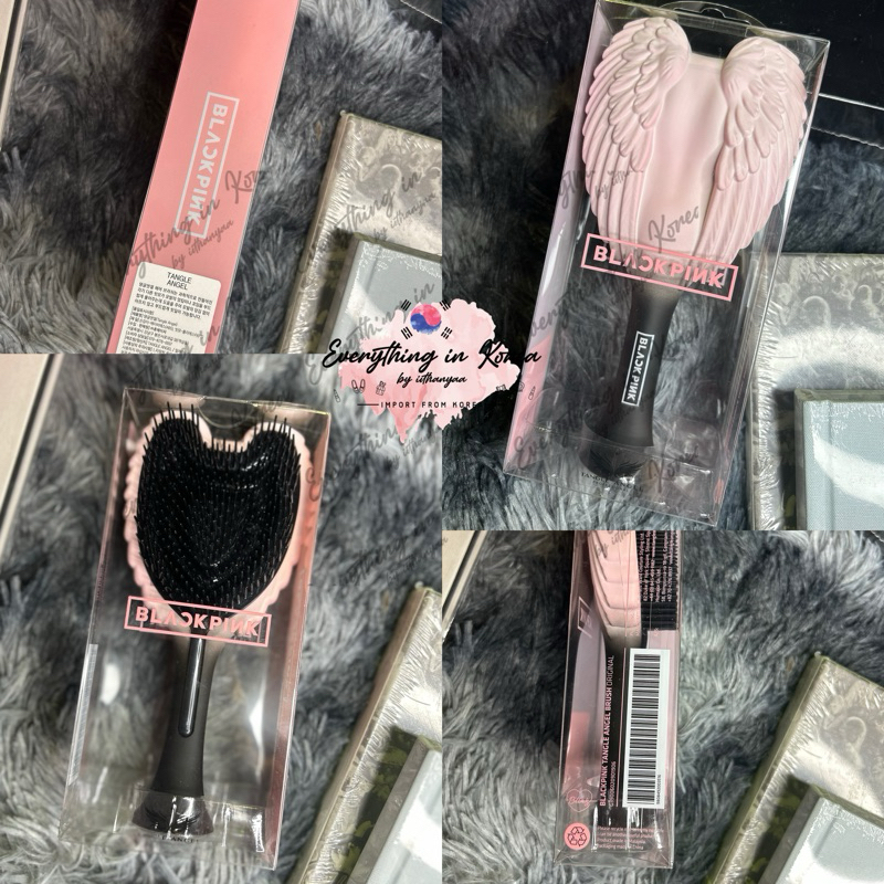 🖤💖พร้อมส่ง ทันที❗️ หวี ของแท้💯 แปรงหวีผม BLACKPINK TANGLE ANGEL BRUSH [Official]