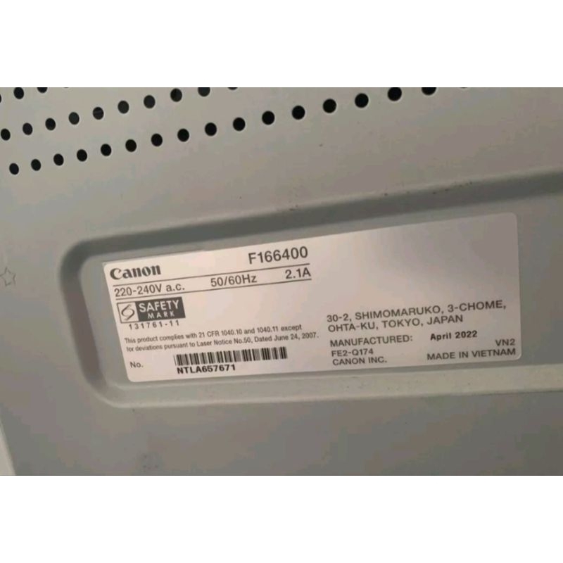 GIANT หมึกปริ้น Canon F166400 ตลับ Canon 325 / Canon312 เครื่อง Canon mf 3010 / Canon LBP 6030 ดำชัด