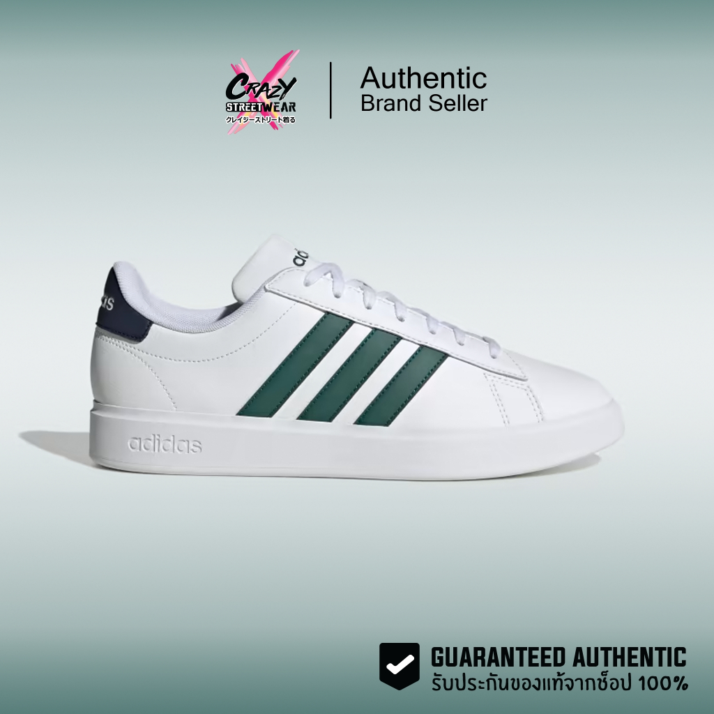 Adidas Grand Court 2.0 (ID4465) สินค้าลิขสิทธิ์แท้ Adidas รองเท้าผู้ชาย อดิดาส ของแท้ รองเท้า รองเท้าลำลอง รองเท้าผ้าใบ