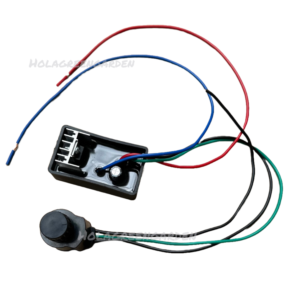 สวิตซ์ปรับวอลุ่ม ควบคุมความเร็ว มีครีบระบาย ทนร้อน พ่นหมอก ปั๊มพ่นยา 12v Motor Speed 8A 90W