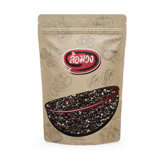เมล็ดเจีย เมล็ดเชีย เมล็ดเซีย (chia seeds) by ล้อมวงเมล็ดชีอา ธัญพืช ดิบ