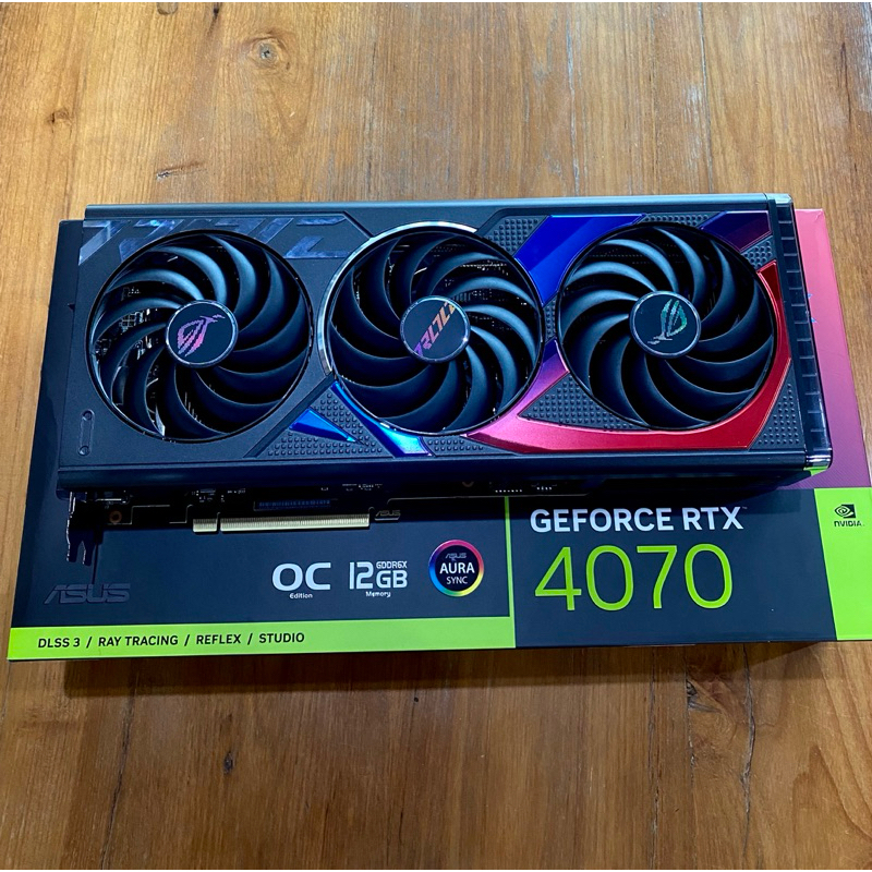 ASUS STRIX RTX4070 O12G GAMING ประกัน JIB 09-07-2569