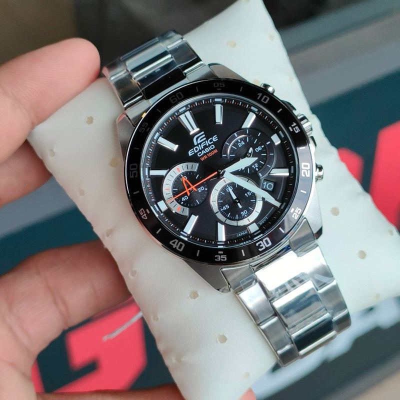 นาฬิกาผู้ชาย คาสิโอ edifice ของแท้ EFV-570D-1AV มีประกัน 1 ปี
