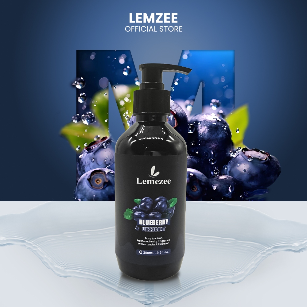 Lemezee 300MLบลูเบอร์รี่ เจลหล่อลื่น ลดความเสียหายจากการเสียดสี ปกป้องชิ้นส่วนส่วนตัว เจลหล่อลื่นกระตุ้นความรู้สึกผู้หญิ