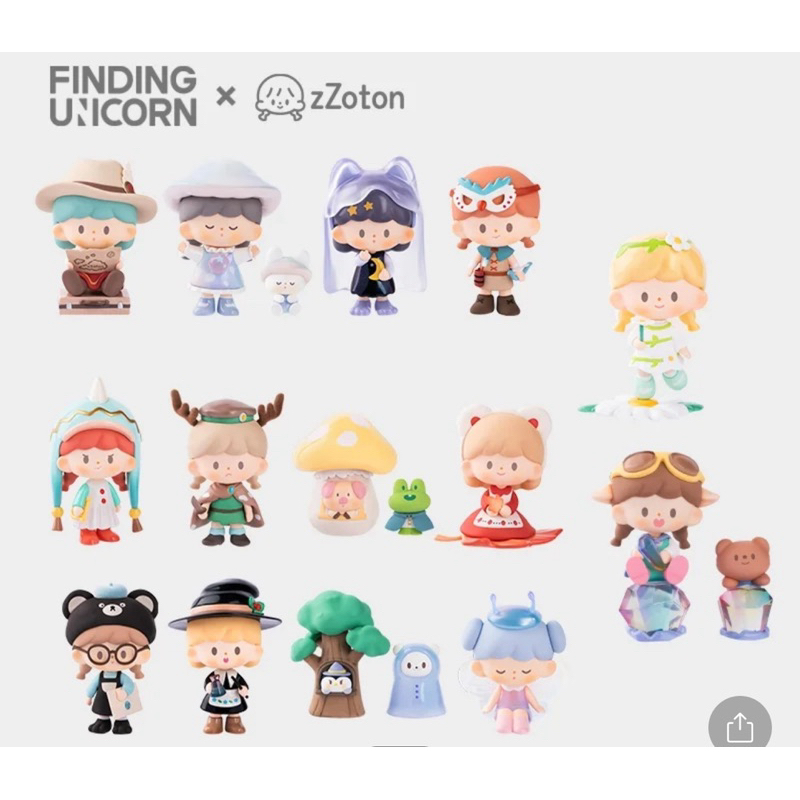 F.UN zZoton Magic Adventure Series Blind Box(เลือกตัว) พร้อมส่งจากไทย🇹🇭