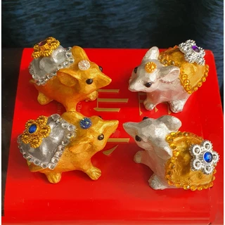 (พร้อมส่ง) หนู​มุสิกะ​ หนูพระพิฆเนศ ถวายพระพิฆเนศ