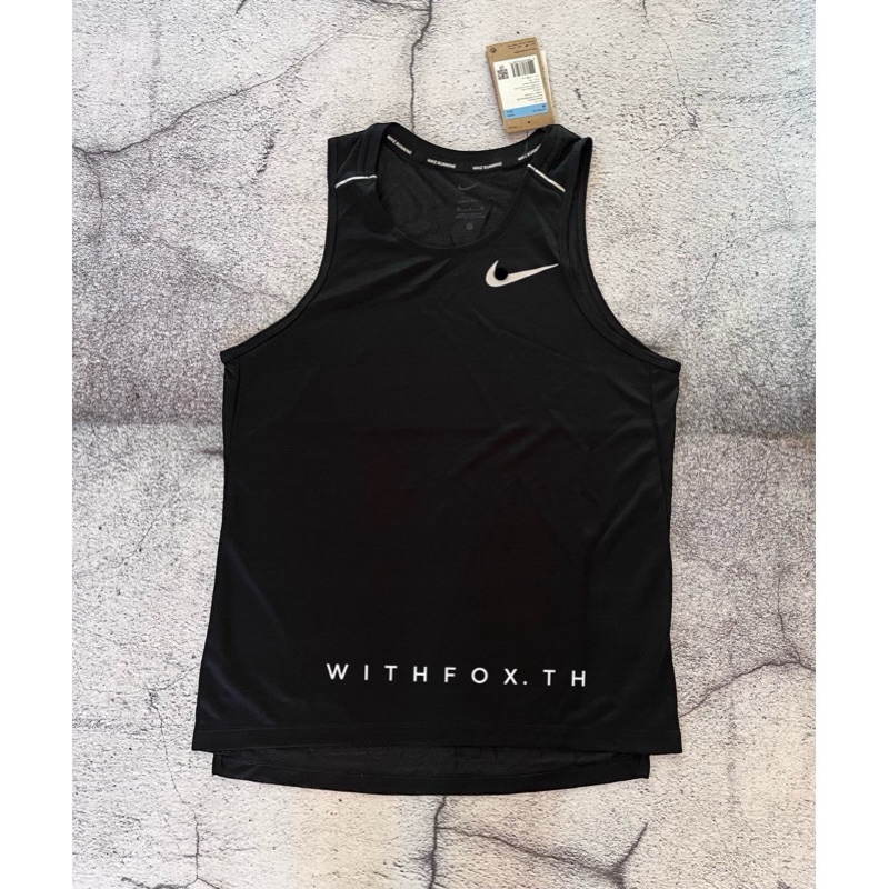 ✅แท้💯%ป้ายไทยครบ ใช้โค้ดลดร้านคุ้มได้✅เสื้อวิ่งnike Miler เสื้อกล้ามวิ่งผู้ชาย รุ่นฮิต