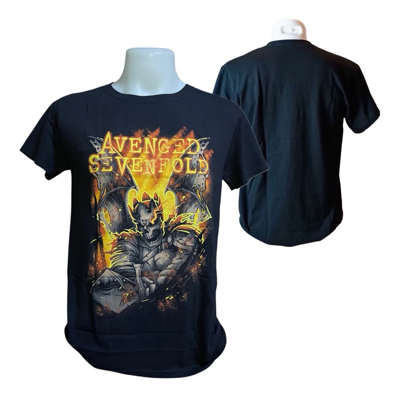 เสื้อยืดวงดนตรี Avenged Sevenfold A7X T-SHIRT ลาย ATONE (2015) ลิขสิทธิ์แท้ UK