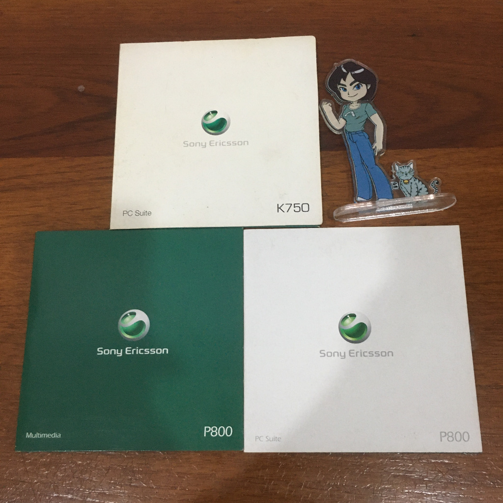 (มือสอง) CD Driver Software Sony Ericsson P800, K750 ลิขสิทธิ์แท้