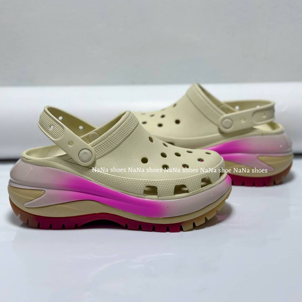 พร้อมส่ง !! CROCS Mega Crush Clog ส้นสูง สุดสวย งานดี 35--40