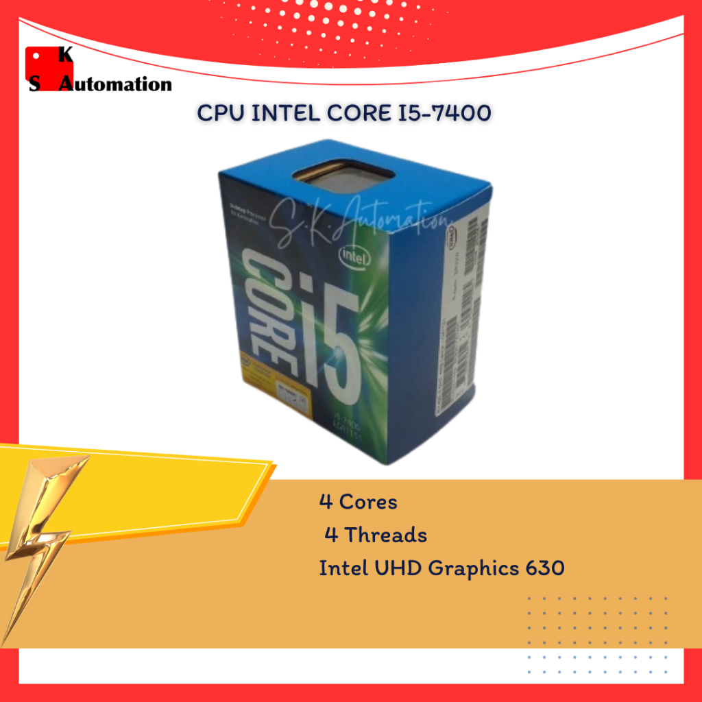 CPU INTEL CORE I5-7400 (Socket 1151)