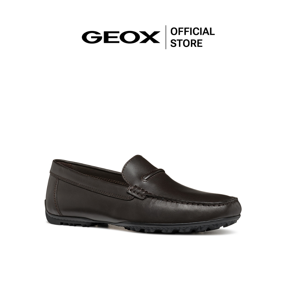 GEOX รองเท้าหนังผู้ชาย รุ่น U KOSMOPOLIS +GRIP W - COFFEE FW24 (U46E5AC6009M_F4BRXX)