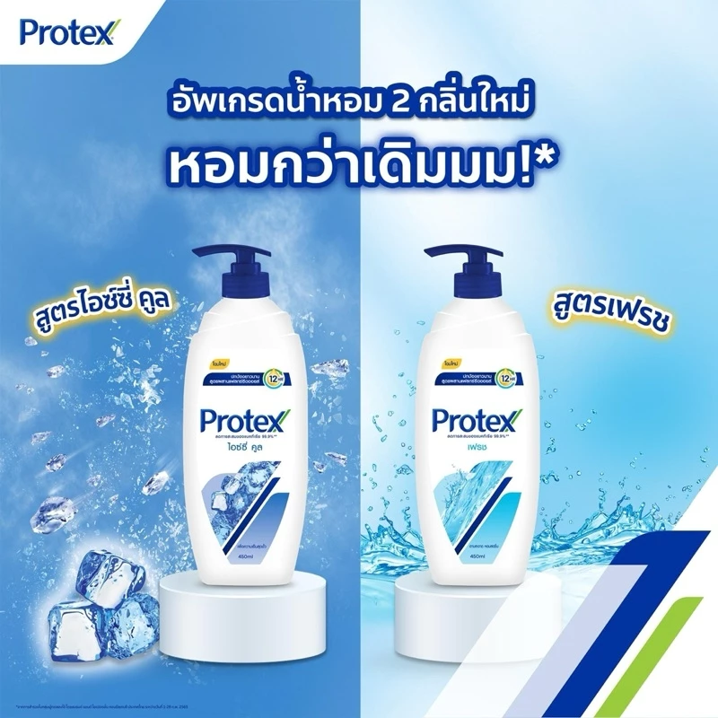 โพรเทคส์ ครีมอาบน้ำขวดปั๊ม ขนาด 450 มล. ซื้อ 1 แถม 1