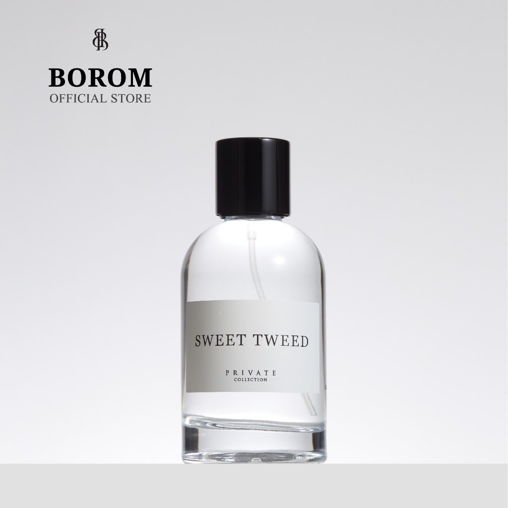 BOROM SWEET TWEED SIZE 100 ml. น้ำหอม BOROM กลิ่นสวีท ทวีต ขนาด 100 มล.