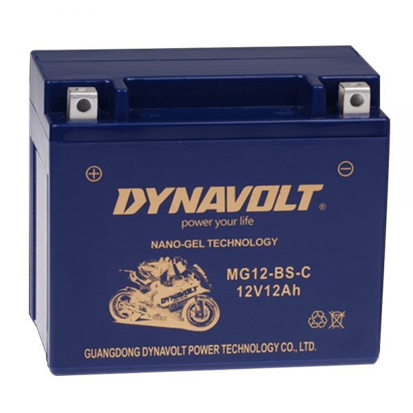 แบตเตอรี่มอเตอร์ไซค์ DYNAVOLT MG12-BS-C MG9-BS-C