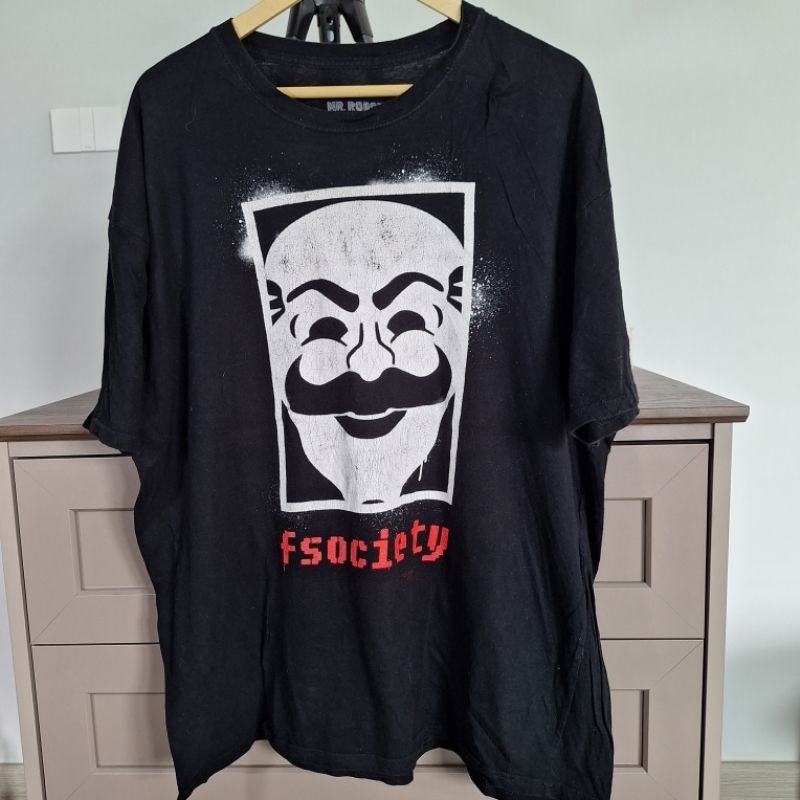 เสื้อยืด lootcrate Mr.ROBOT 2016 fsociety size XL (ct016)