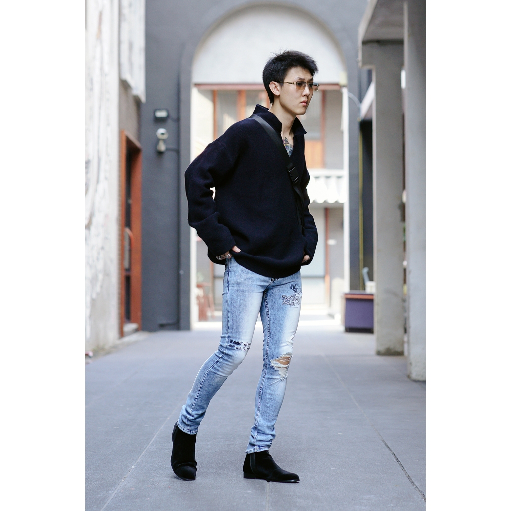 Bad example "Bunny Jeans"(กางเกงยีนส์ฟอกขาด คอลเลคชั่นบันนี่)