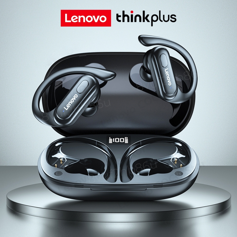 Lenovo XT60 หูฟังบลูทูธ หูฟัง Bluetooth 5.3 หูฟังออกกําลังกาย คุณภาพเสียงไฮไฟ Thinkplus หูฟังบลูทูธไร ใช้กับ IOS Android