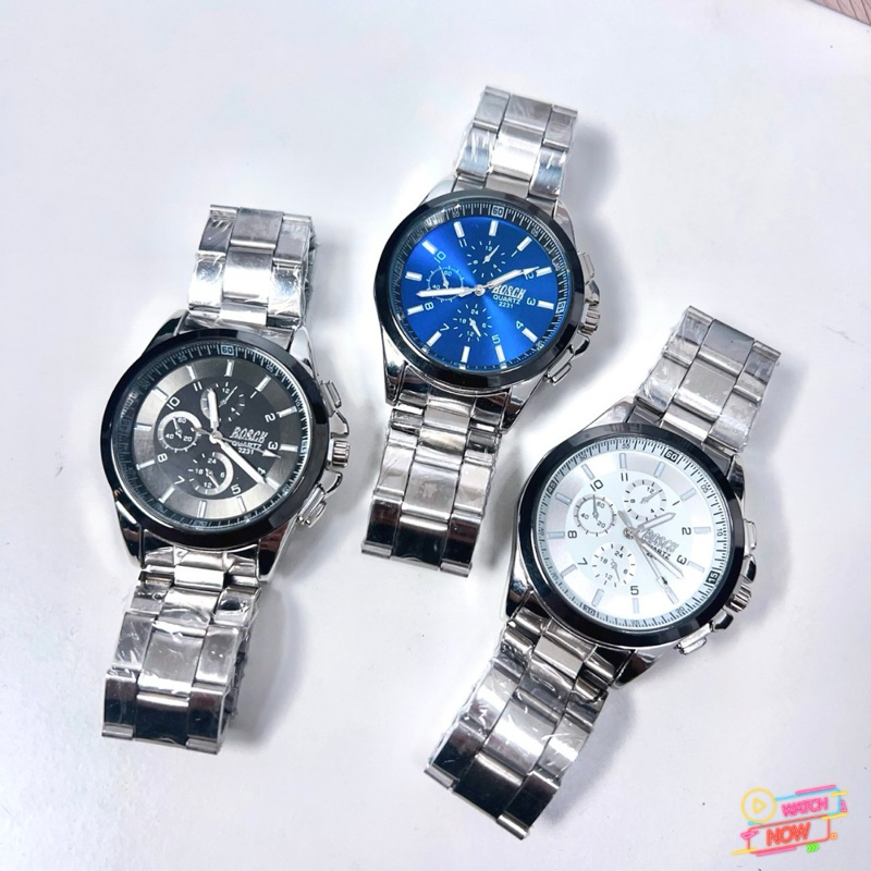 พร้อมส่ง‼️นาฬิกา BOSCK ของแท้100% กันน้ำได้ กระจกกันรอย มีพลายน้ำ