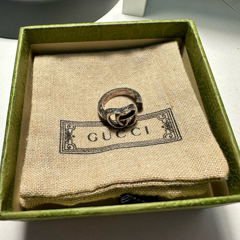 GUCCI DOUBLE G KEY RING