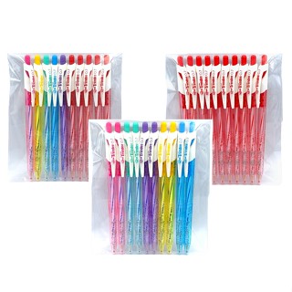 ปากกาลูกลื่น 0.7 มม (10 ด้าม) รุ่น Super Trendee