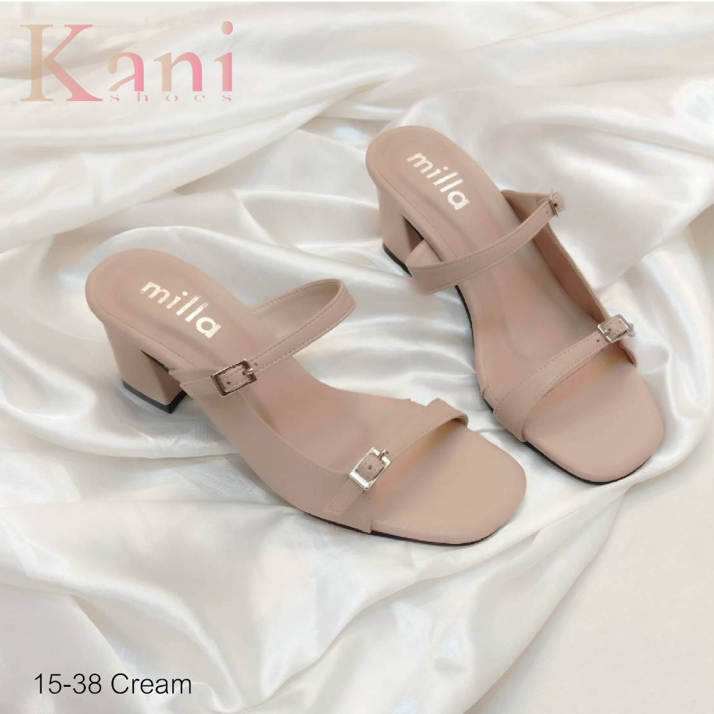 New!!!! งานพรีเมี่ยม รองเท้าส้นสูง 2 นิ้ว ใส่ทำงานหรือออกงาน พื้นรองเท้ามีที่รับเท้าใส่สบาย