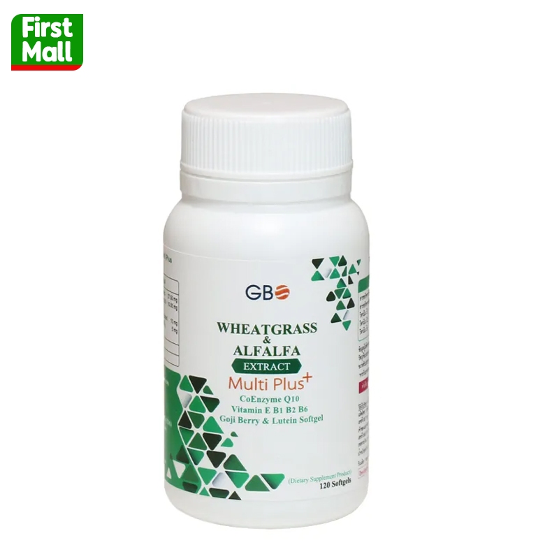 Globle one Wheatgrass & Alfalfa Extract Plus (วีทกลาสและอัลฟาฟา เอ็กซ์แทรก พลัส ของโกลบอลวัน)