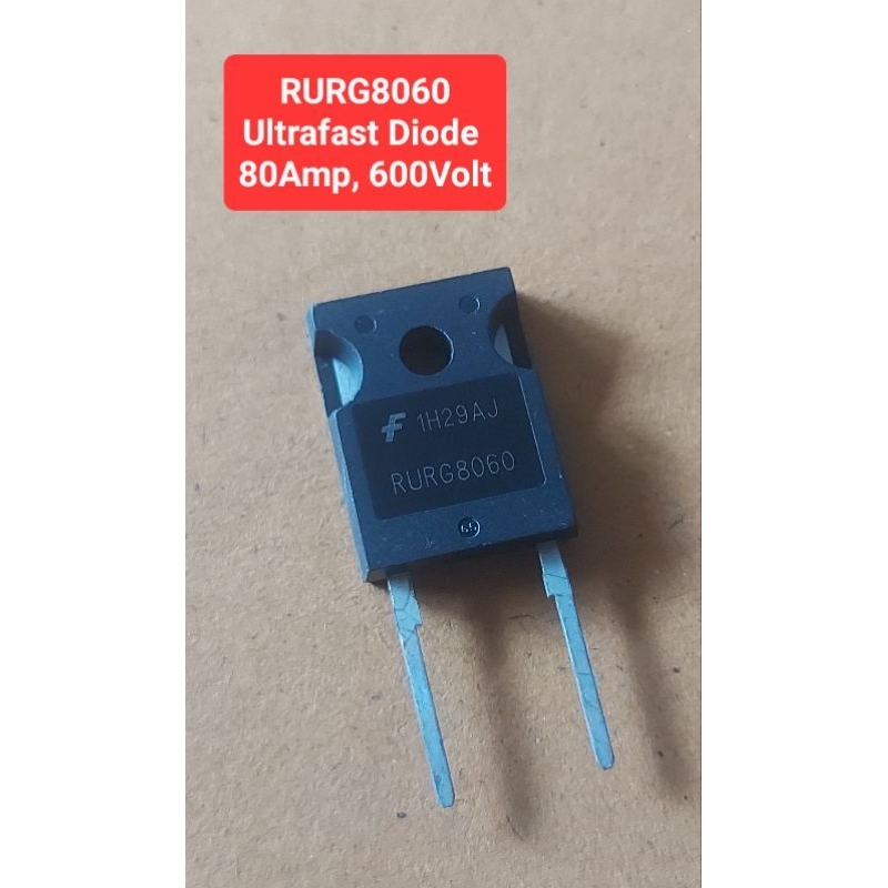 RURG8060 Ultrafast Diode
 80Amp/600Volt (ของแท้)